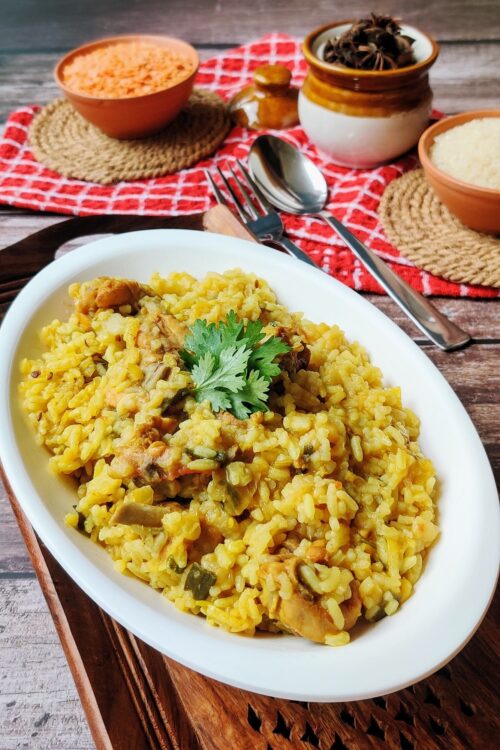 chicken khichdi