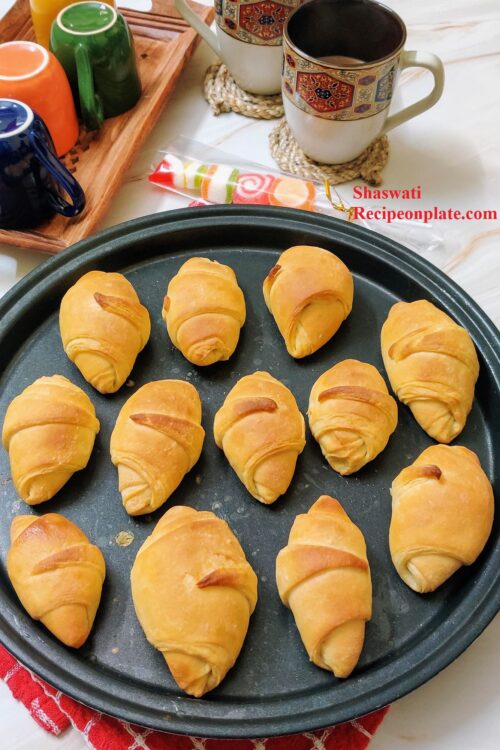 homemade chocolate croissants