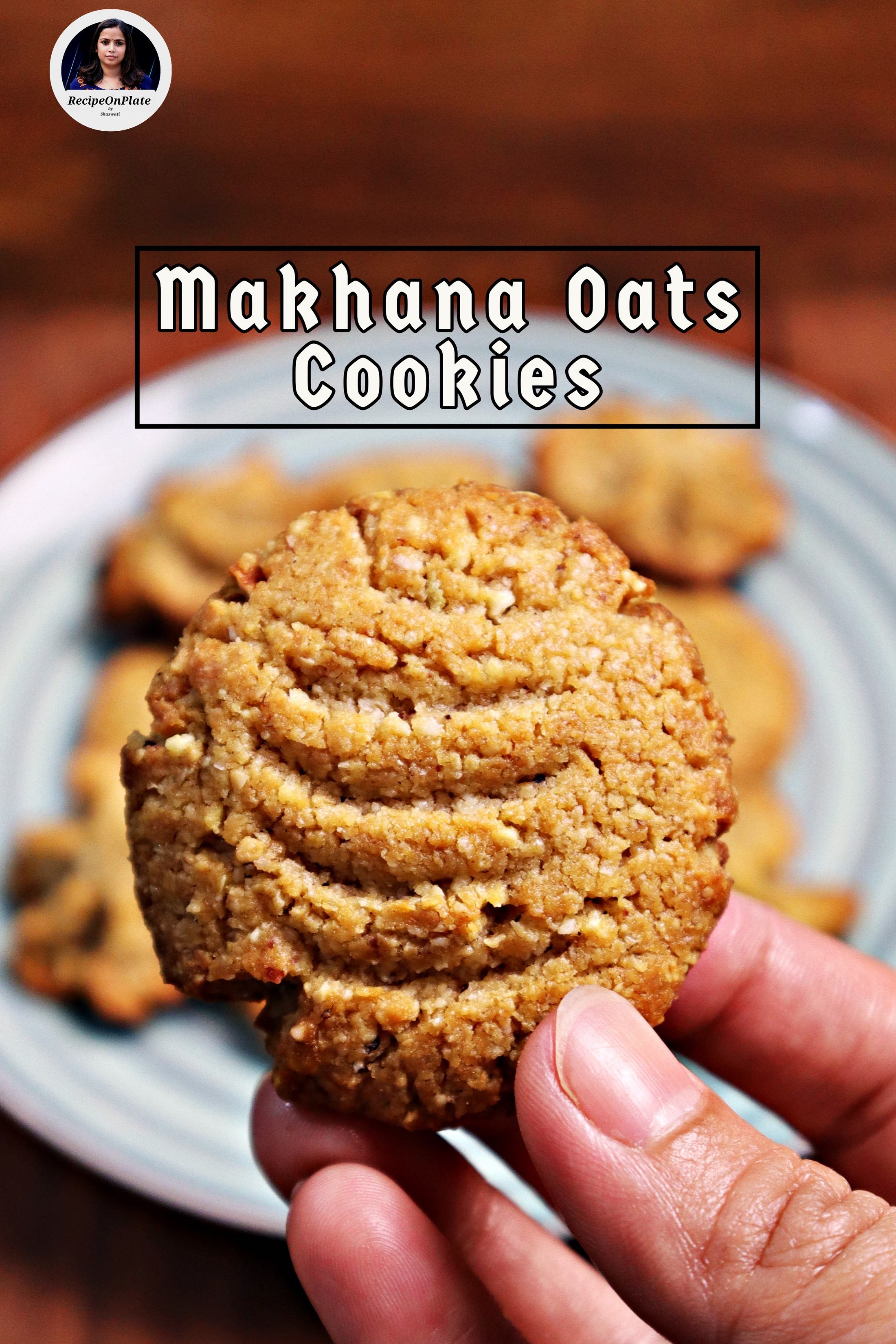 Makhana Oats Cookies