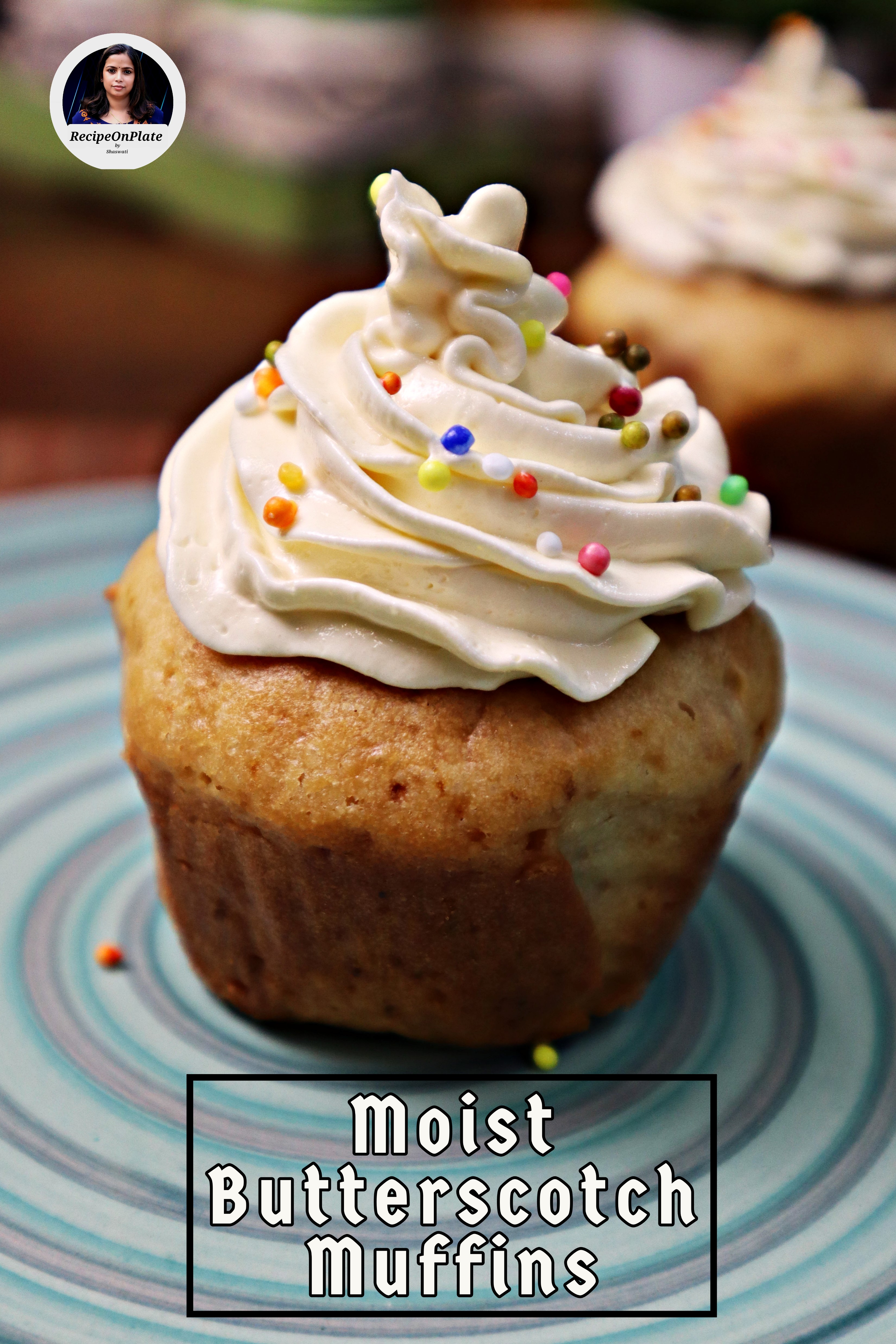 Moist Butterscotch Muffins