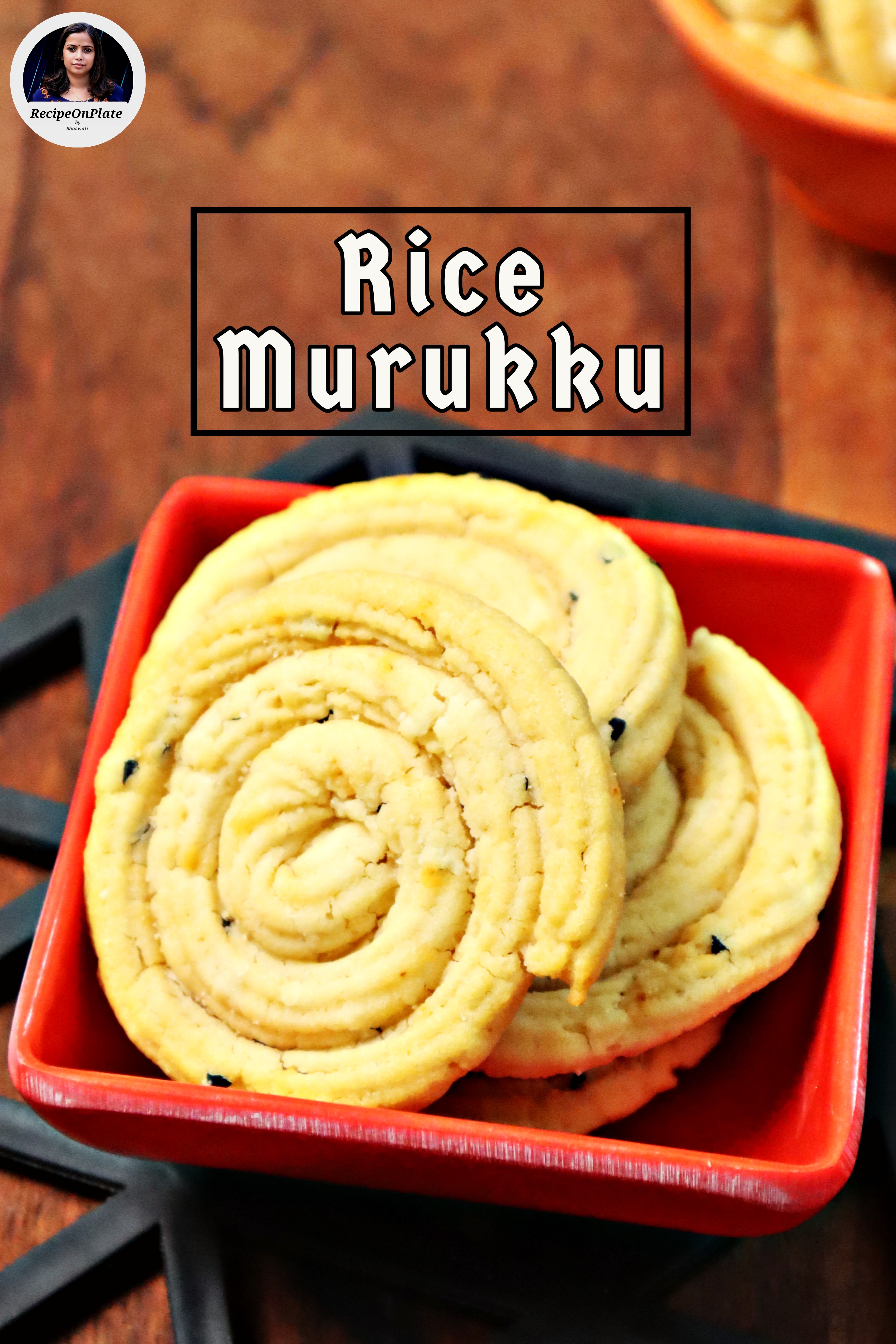 Baked Rice Murukku