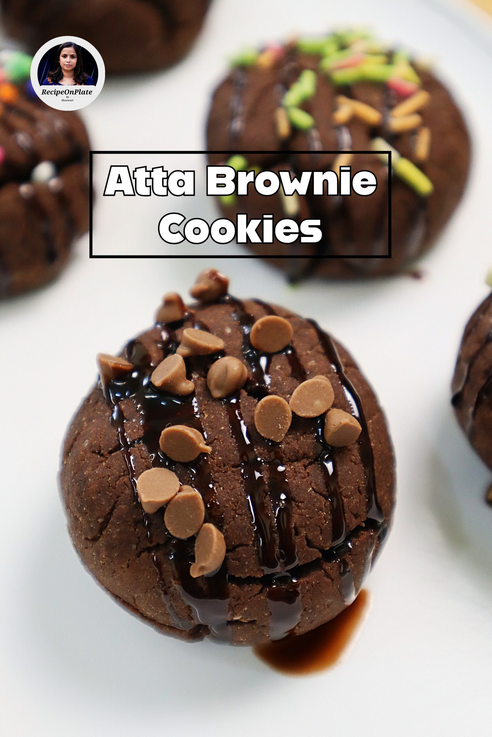 Atta Brownie Cookies