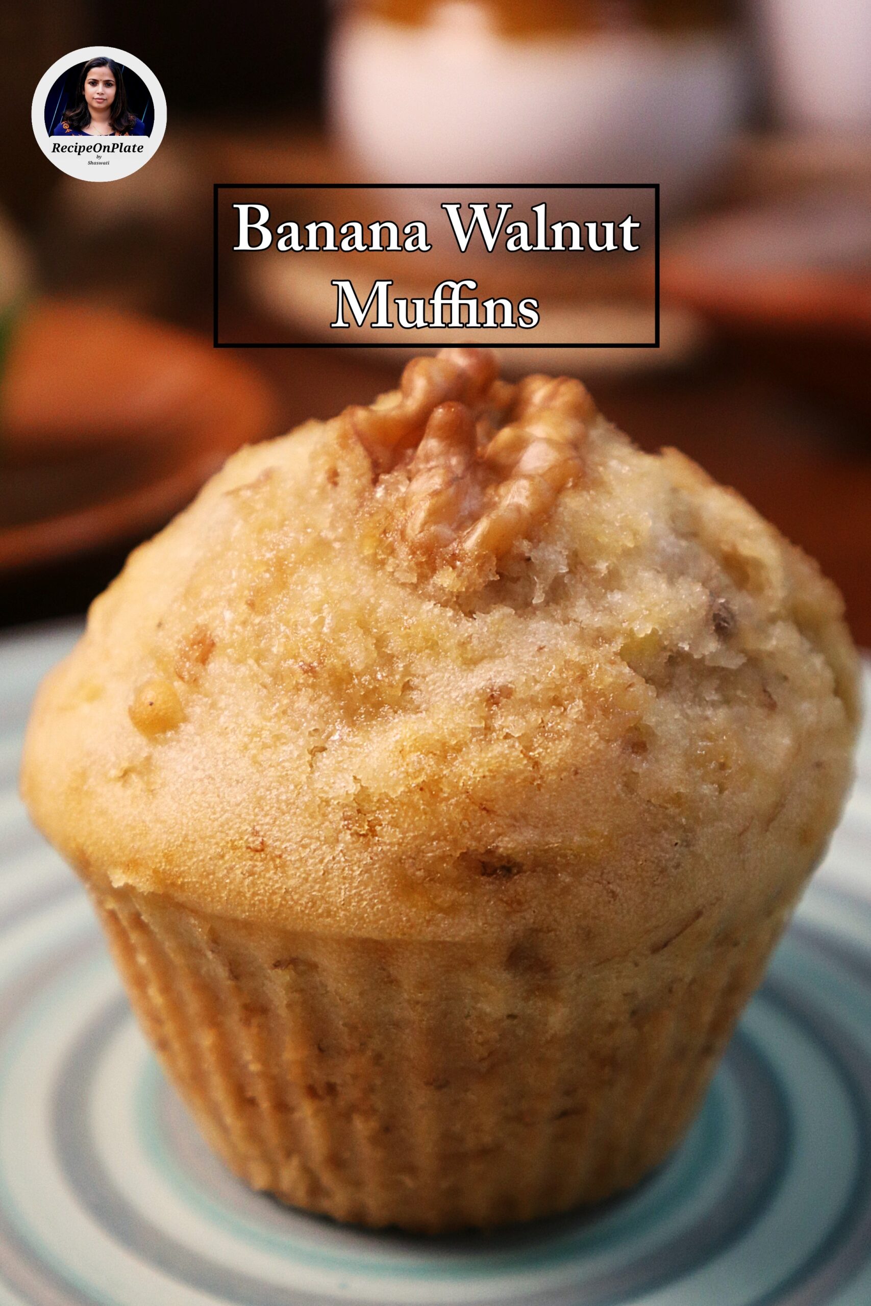 Banana Walnut Muffins