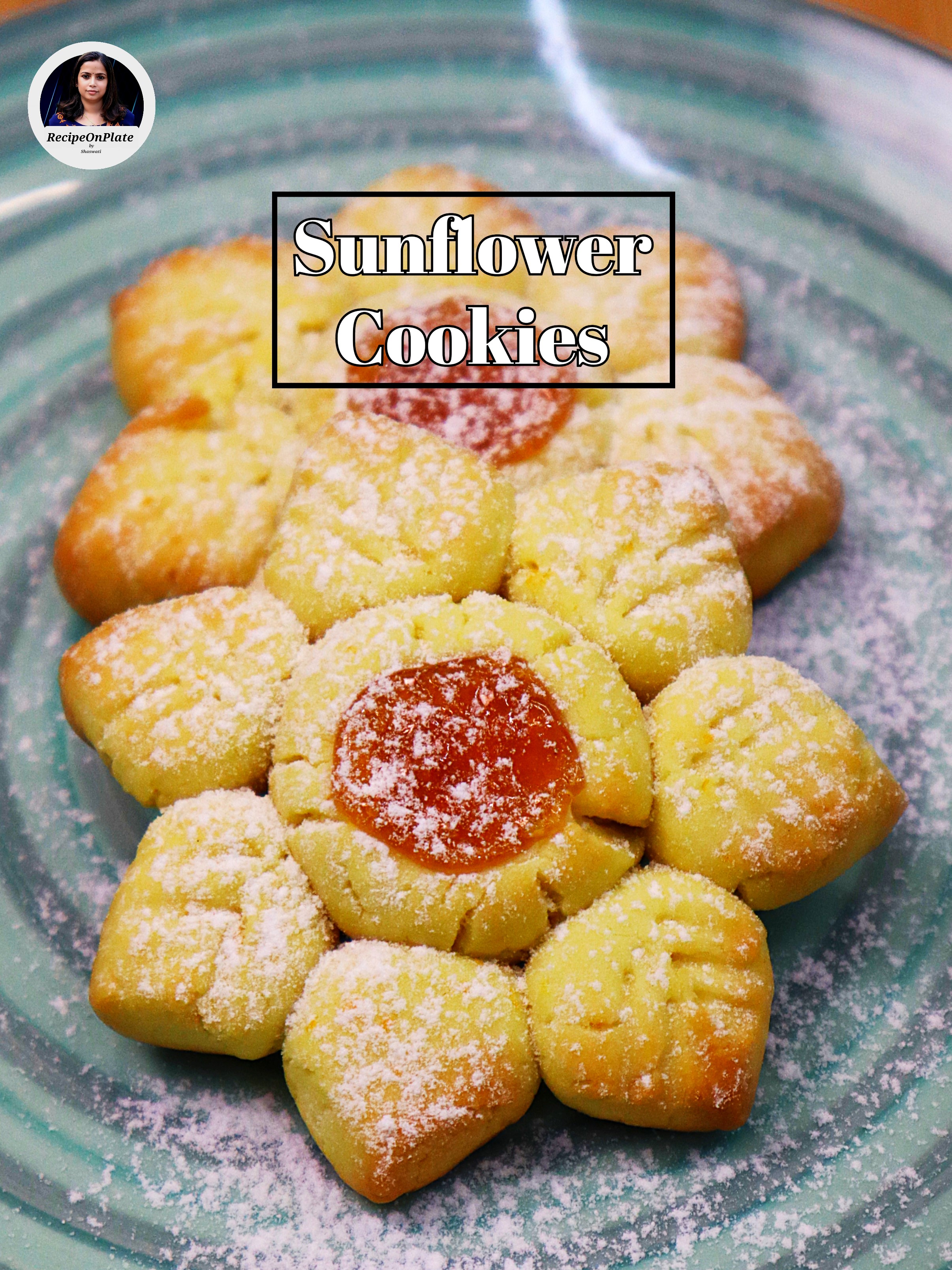 sunflower cookies