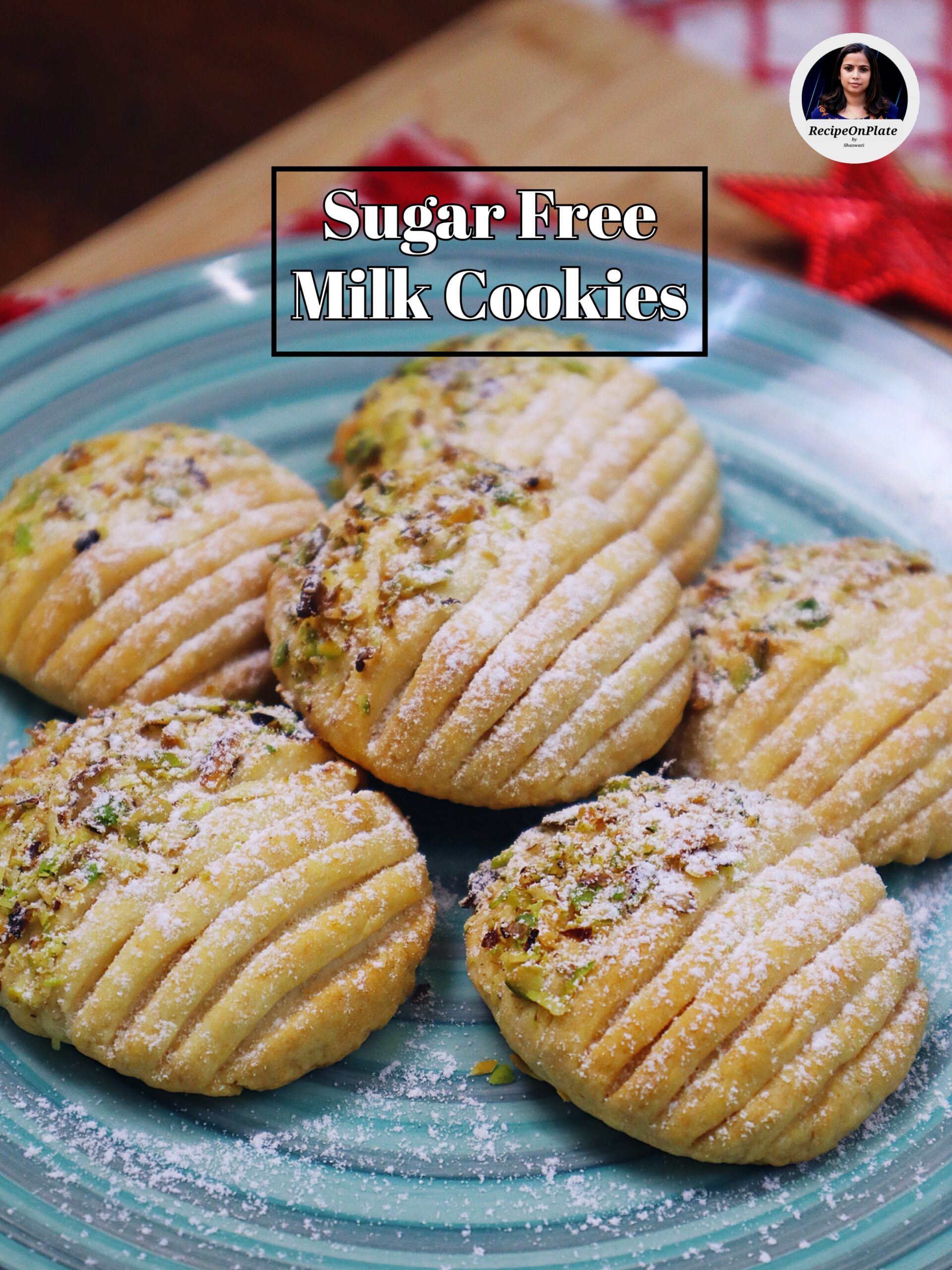 Sugar Free Milk Cookies